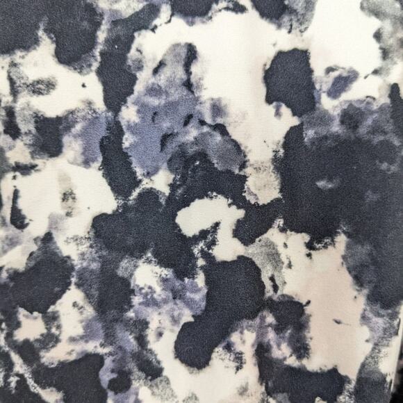 Balance Collection Graystone & Lotus Watercolor Abstract Leggings Size S - Picture 5 of 7